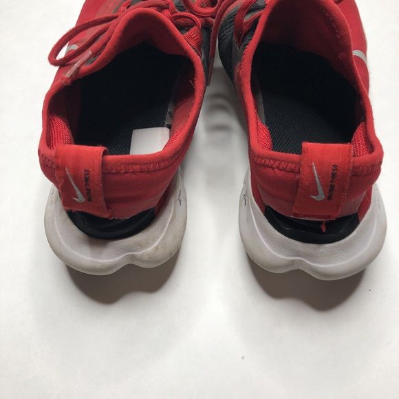 Nike Boys Free RN 5 CJ2079-600 Red Running Shoes Sneakers Size 5.5Y - Picture 6 of 10
